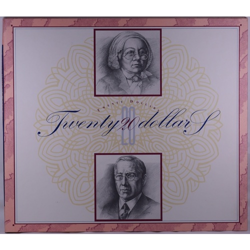 1994 Premium Portfolio (20 Dollar) 1 of 2 Signed by the Designer