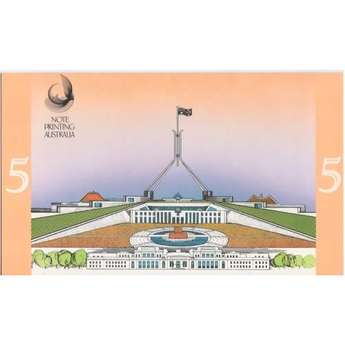 1992 5 Dollar First Day of Issue Folder Standard