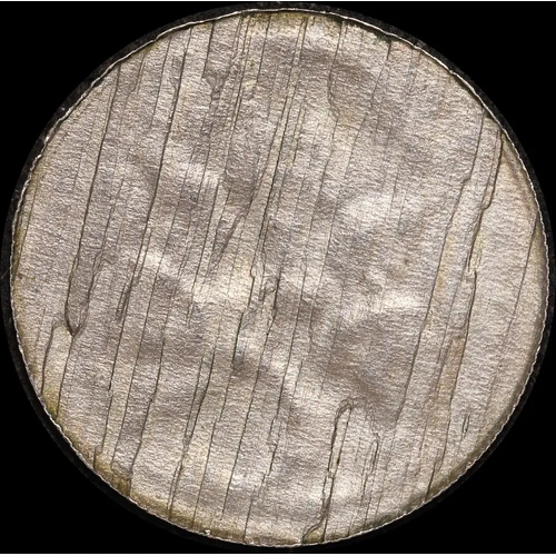 1973 5 Cents Split Planchet Error (Obverse) Toned Uncirculated