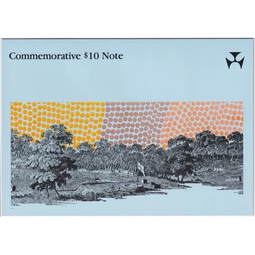 1988 Ten Dollar Folder AA00 1st Prefix