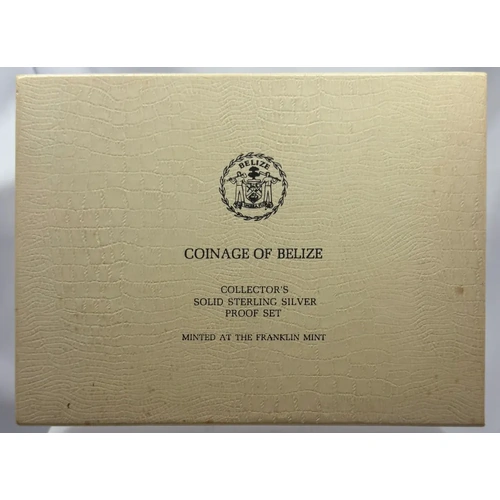Belize 1976 Sterling Silver Proof Coin Set