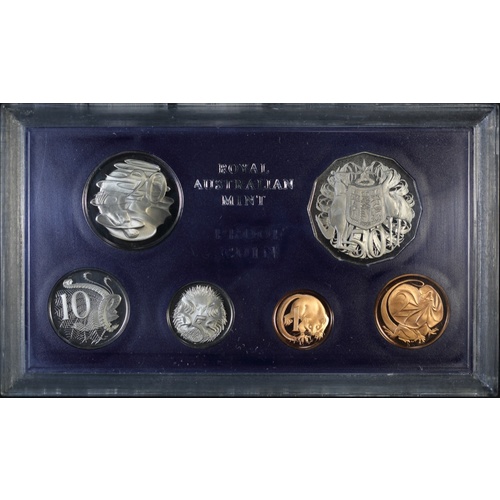 Australia 1972 Proof Coin Set Damaged Packaging
