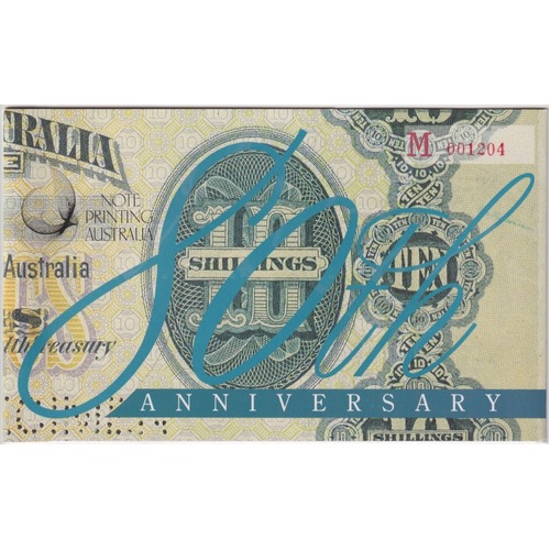 1993 20 Dollar Folder 80th Anniversary of Australian Notes