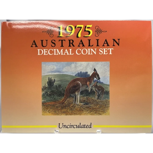 1975 Uncirculated Mint Coin Set by Sherwoods