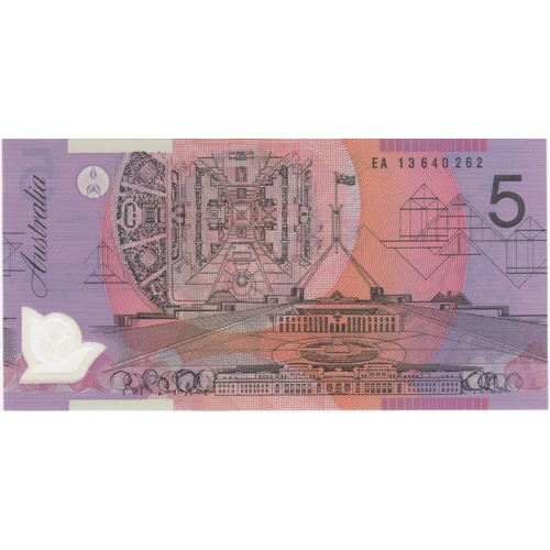 2013 $5 Note Stevens/Parkinson EA13 Last Prefix R222bL Uncirculated