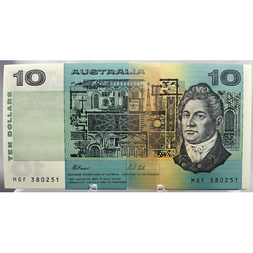 1991 $10 Note Half Bundle Paper Fraser/Cole With PIL R313a Uncirculated