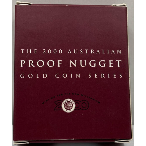 2000 Tenth Ounce Gold Proof Coin Kangaroo
