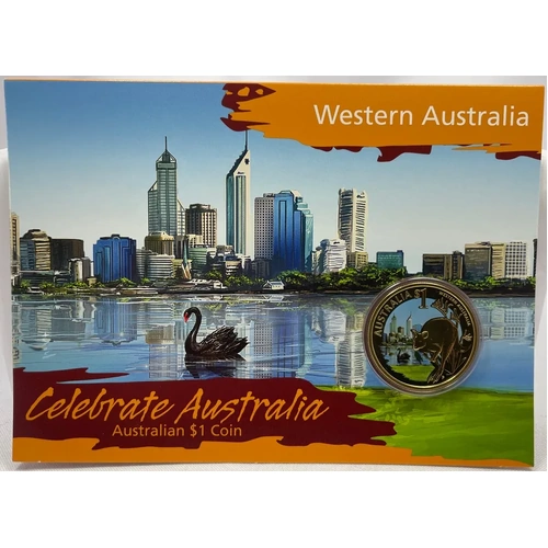 2009 1 Dollar Uncirculated Coin Celebrate Australia Western Australia