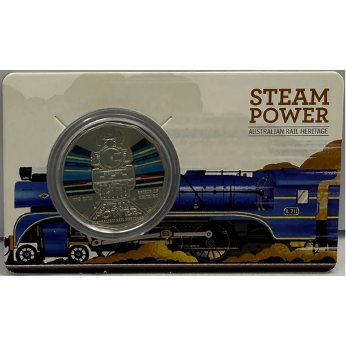 2022 50 Cent Uncirculated Coin Steam Power VIC Spirit of Bendigo