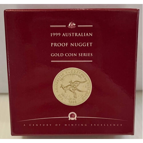 1999 Gold Tenth Ounce Proof Kangaroo