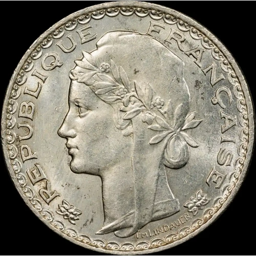 French Indo-China 1931 Silver Piastre KM#19 PCGS MS61