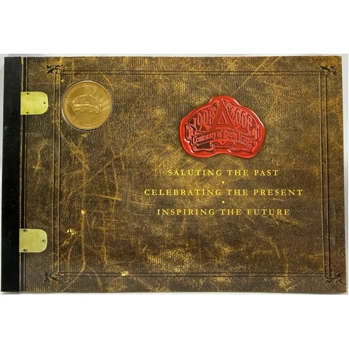 2008 1 Dollar Centenary of Rugby League Coin and Stamp Booklet