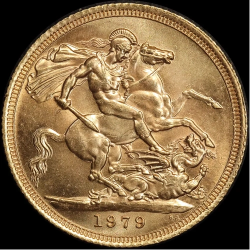 Great Britain 1979 Gold Sovereign Elizabeth II Uncirculated