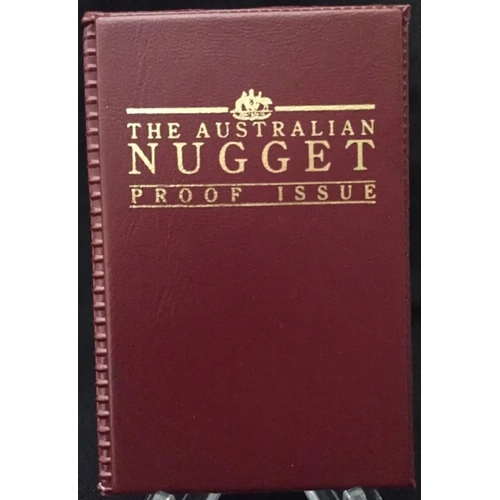 1993 1/20 ozt Ounce Gold Proof Kangaroo Nugget