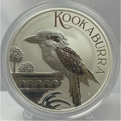 2022 Silver 10oz Unc Coin Kookaburra