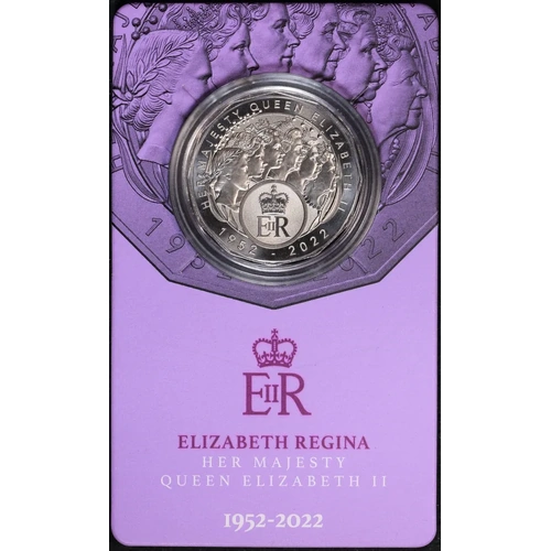 2023 50 Cent Uncirculated Coin Elizabeth Regina 1952-2022
