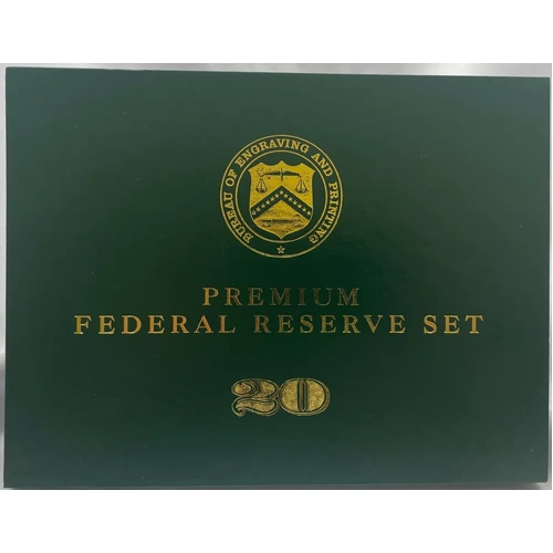 United States 1996 20 Dollar Premium Federal Reserve Set 