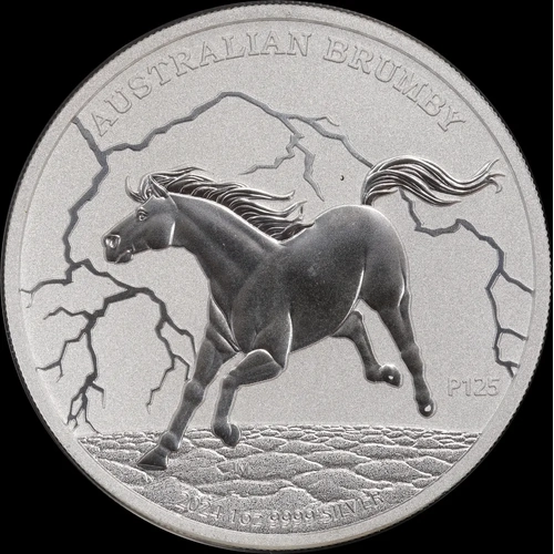 2024 Silver 1oz Uncirculated Coin - Australian Brumby