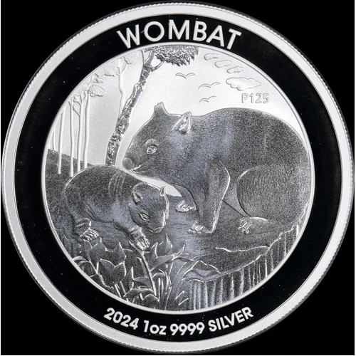 2024 Silver 1oz Bullion Coin Wombat