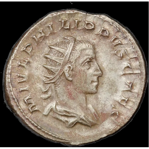 Philip II  Silver Antoninianus RIC IV 354 Extremely Fine