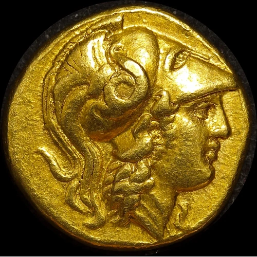 Ancient Greece (Macedonia) 336-323 BCE Gold Stater Alexander III Price 1917 good VF