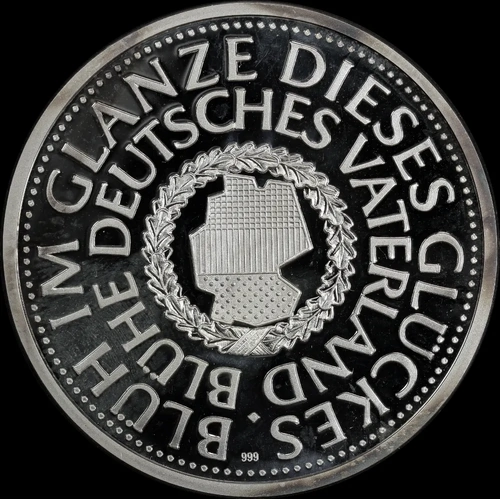 Germany 1990 Silver Medallion Reunification