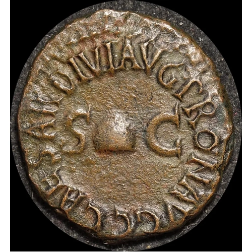 Ancient Rome (Imperial) 37 - 41 BCE Gaius Caligula Bronze Quardans BMCRE #79 Very Fine