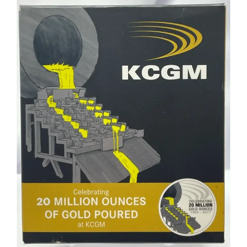 2017 Silver 1 Ounce Medallion KCGM 20 Million Ounces