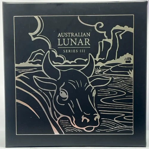 2021 Silver 1oz Proof Coin Lunar Ox