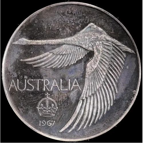 1967 Unofficial Pattern Swan Dollar Proof