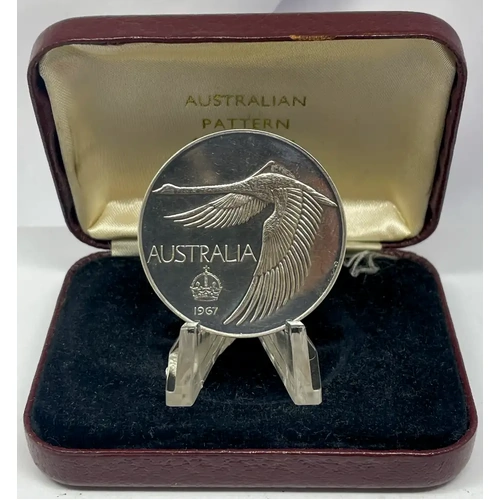 1967 Unofficial Pattern Swan Dollar Proof with Box