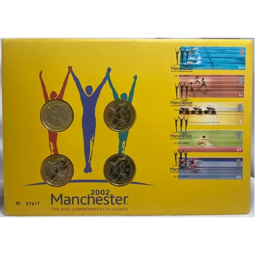 Great Britain 2002  4*2 Pound PNC Manchester Commonwealth Games 