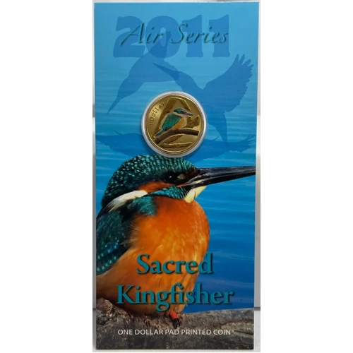 2011 1 Dollar Uncirculated Coin Air Series Sacred Kingfisher