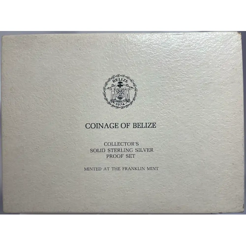 Belize 1974 Sterling Silver Proof Coin Set