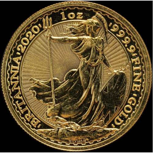 Great Britain 2020 Gold 100 Pounds Britannia Uncirculated
