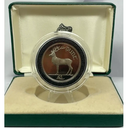 Ireland 1990 Copper-Nickel Proof Pound