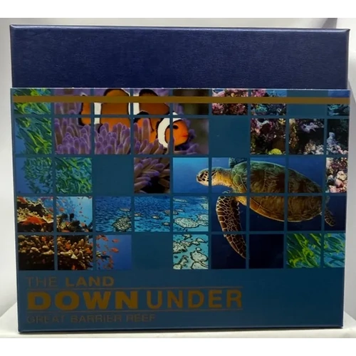 2014 Gold 1/4 Ounce Proof Coin Land Down Under - Great Barrier Reef