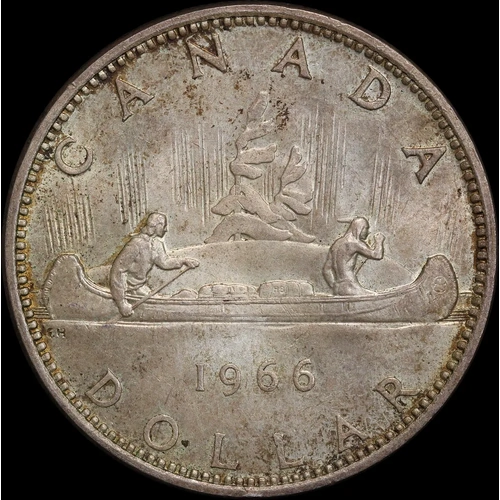 Canada 1966 Silver 1 Dollar KM#54 Uncirculated