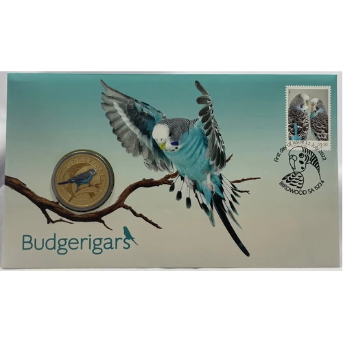 2022 1 Dollar PNC Budgerigars