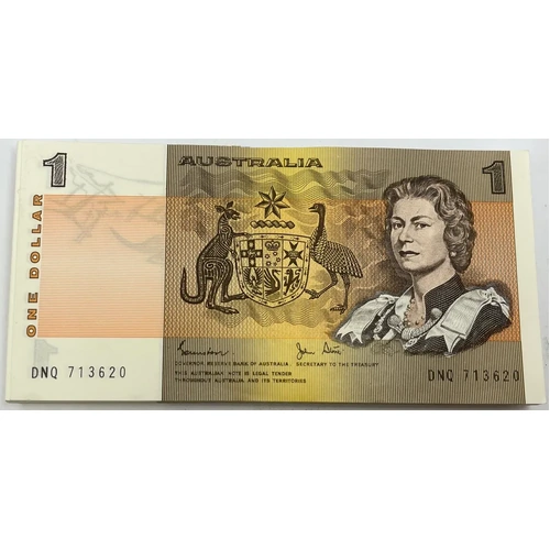 1982 $1 Note Bundle Johnston/Stone R78 Uncirculated - No Strap