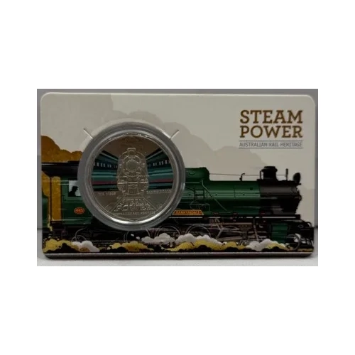 2022 50 Cent Uncirculated Coin Steam Power WA Banksiadale