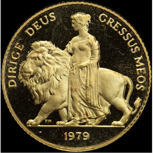 Great Britain 1979 Gold Medallion Margaret Thatcher