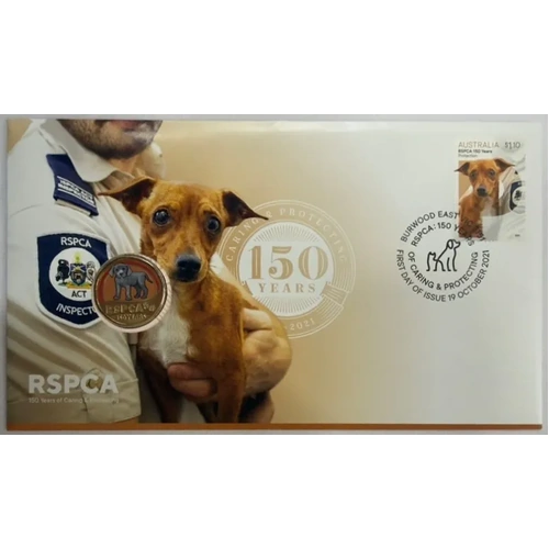 2021 1 Dollar PNC RSPCA Dog