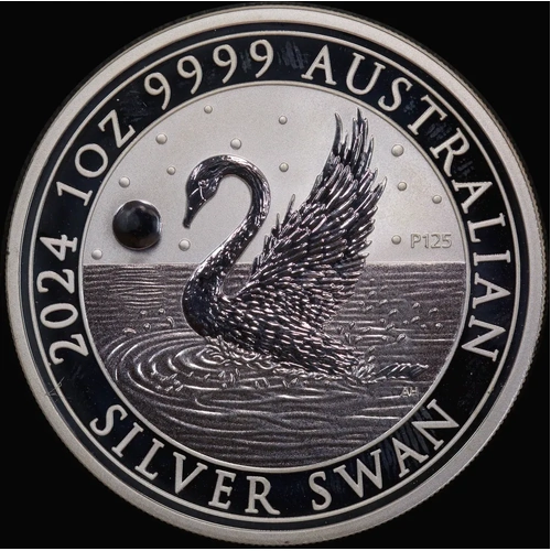 2024 Silver 1 Ounce Uncirculated Coin Swan
