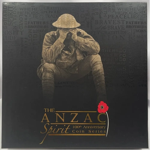 2016 The ANZAC Spirit 100th Anniversary Coin Series Silver 3 Coin Set