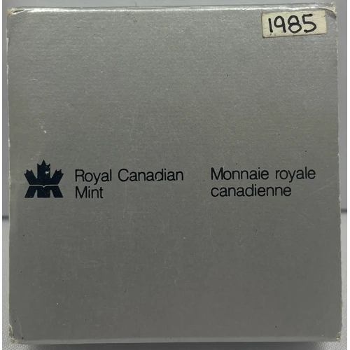 Canada 1985 Silver Proof 1 Dollar KM# 143 National Parks