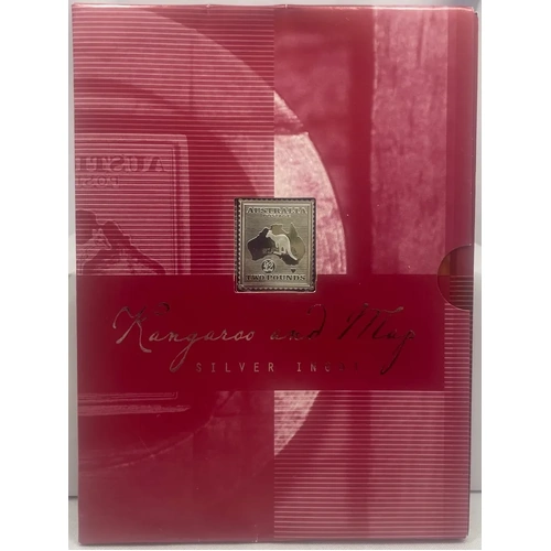2013 Kangaroo and Map Silver Ingot