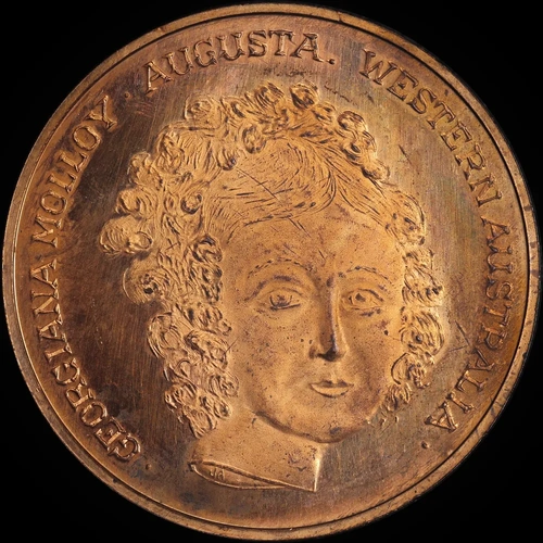 1980 Bronze Medallion - Augusta 150th Anniversary