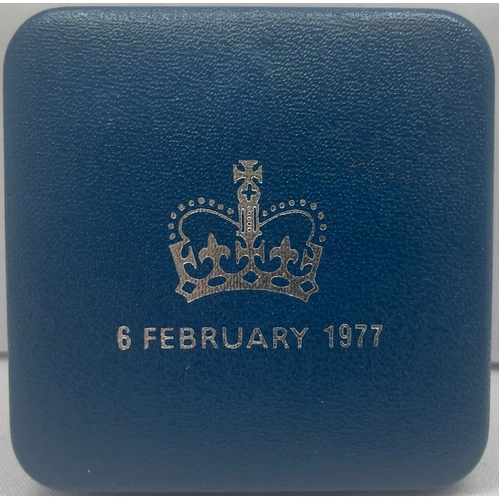 Falkland Islands 1977 Silver 50 Pence Proof Coin Jubilee Commemorative