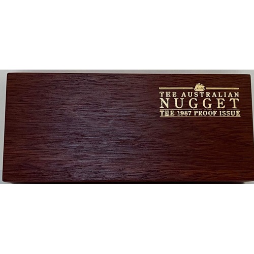 1987 Gold Two Coin Proof Set (1/4 And 1/10)